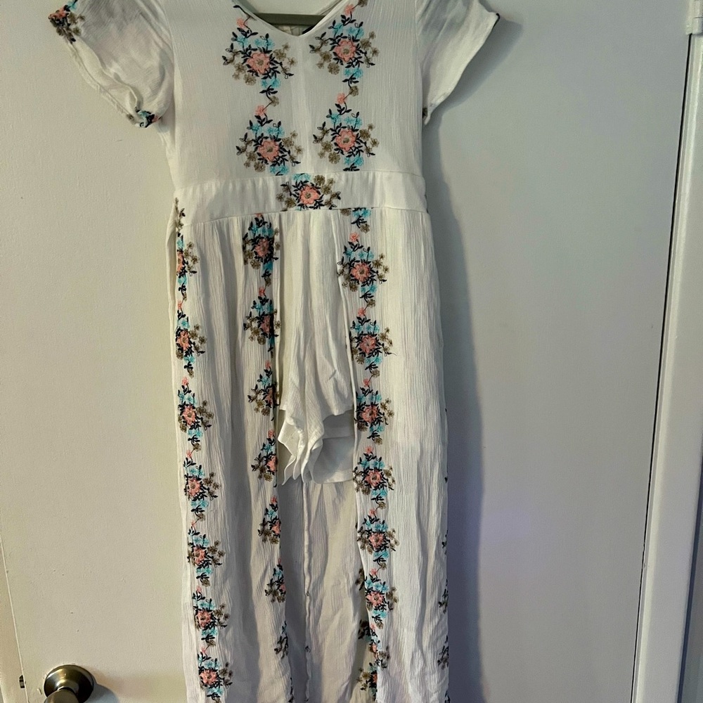 Girls crystal doll romper dress size 14